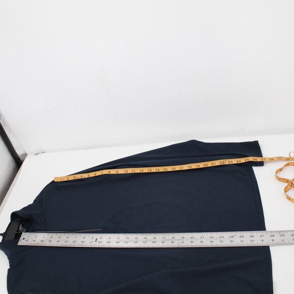 vuori sweatshirt Mens large Ease Performance Half Zip 2.0 blue polyester blend - Picture 7 of 9